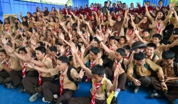 Ilustrasi anak-anak usia sekolah di Lampung yang terpaksa putus sekolah akibat faktor ekonomi dan lingkungan