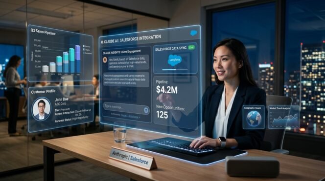 
					Claude AI Kini Terintegrasi dengan Salesforce untuk Optimalkan Penjualan