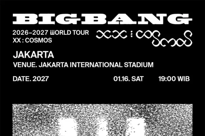 
					Jadwal War Tiket BIGBANG Jakarta 2027 dan Cara Daftar V.I.P Membership