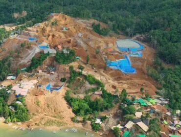 (SAVE SANGIHE ISLAND (SSI) via BBC Indonesia)