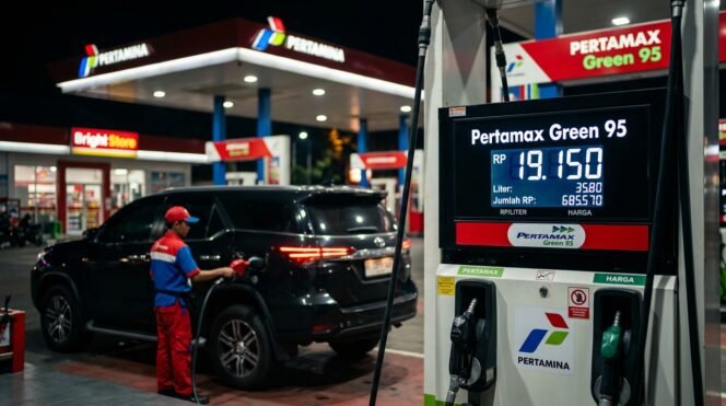 
					ILUSTRASI harga pertamax green naik