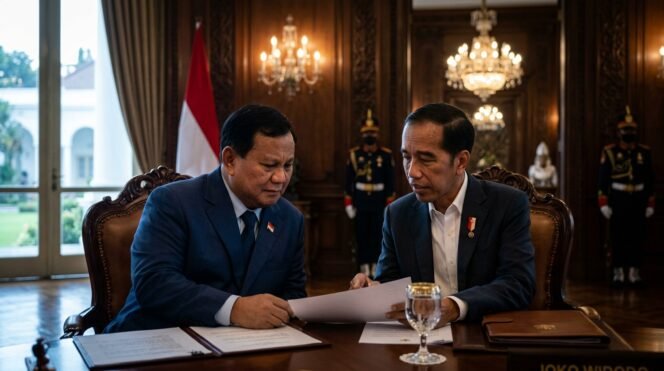 
					Prabowo Ungkap Momen Adukan Menteri yang Sulit Ditemui kepada Jokowi
