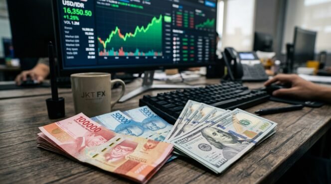 
					Rupiah Menguat Tajam Pagi Ini Seiring Meningkatnya Ekspektasi Pelemahan Dolar AS