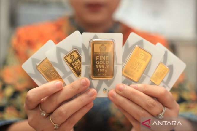 
					Harga Emas Antam Turun Rp6.000 Menjadi Rp2.664.000 per Gram pada 1 September 2026