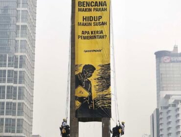(Dokumentasi: Greenpeace Indonesia)