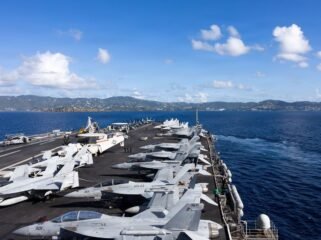(US NAVY/SEAMAN ABIGAIL REYES via AFP)