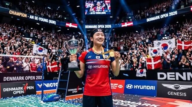 
					An Se-young Pecahkan Rekor Legendaris Susy Susanti di Denmark Open 2026